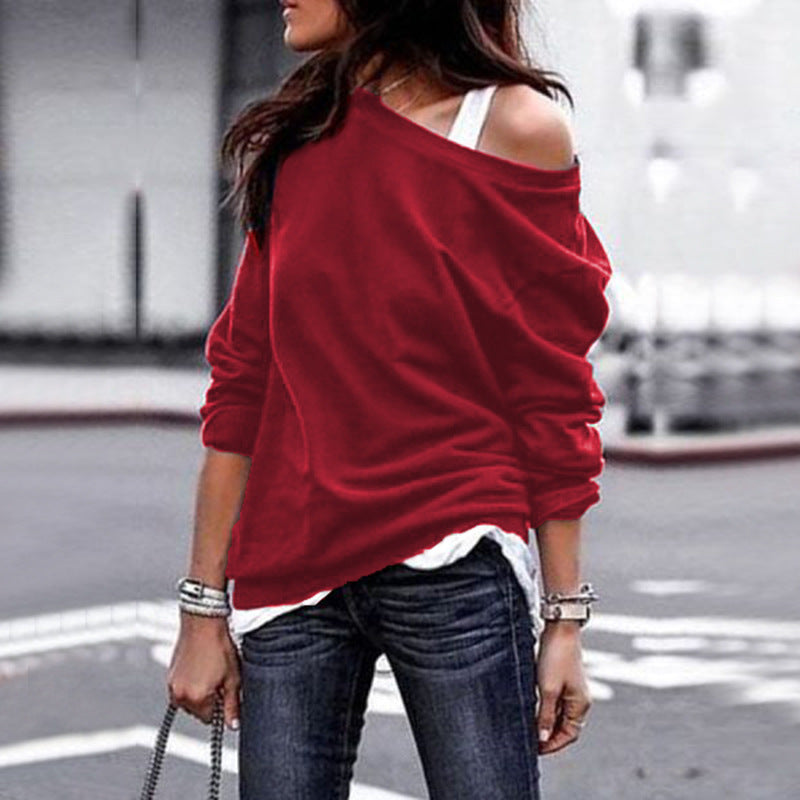 Women's Casual Trendy Fashion Round Neck Sweaters