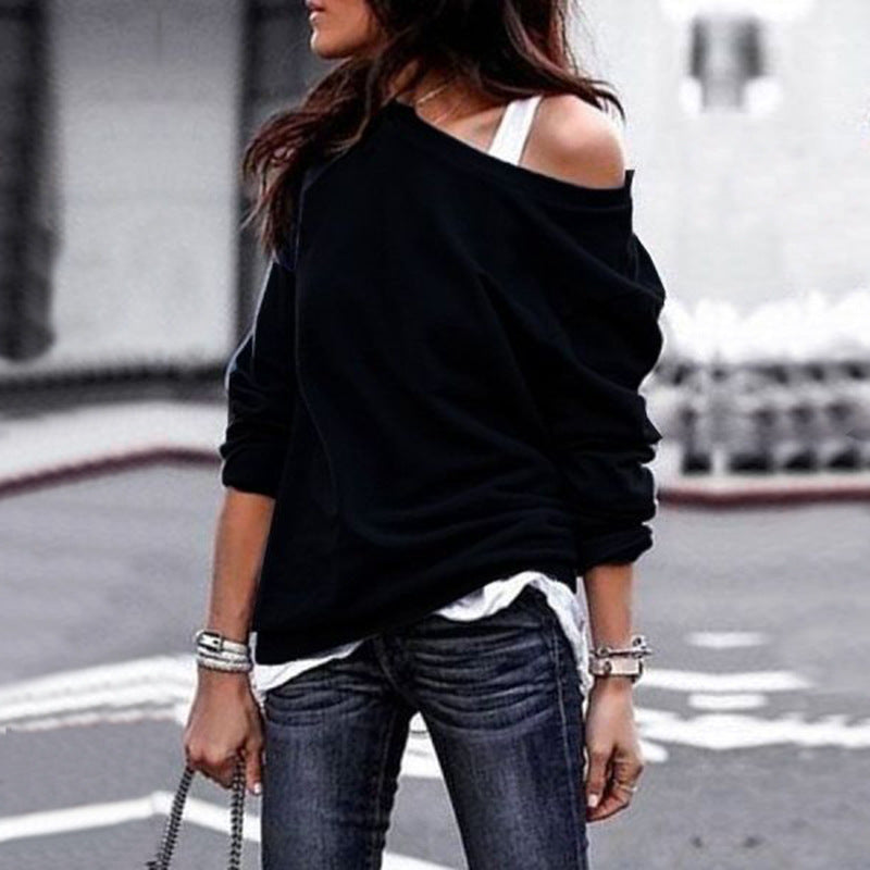 Women's Casual Trendy Fashion Round Neck Sweaters