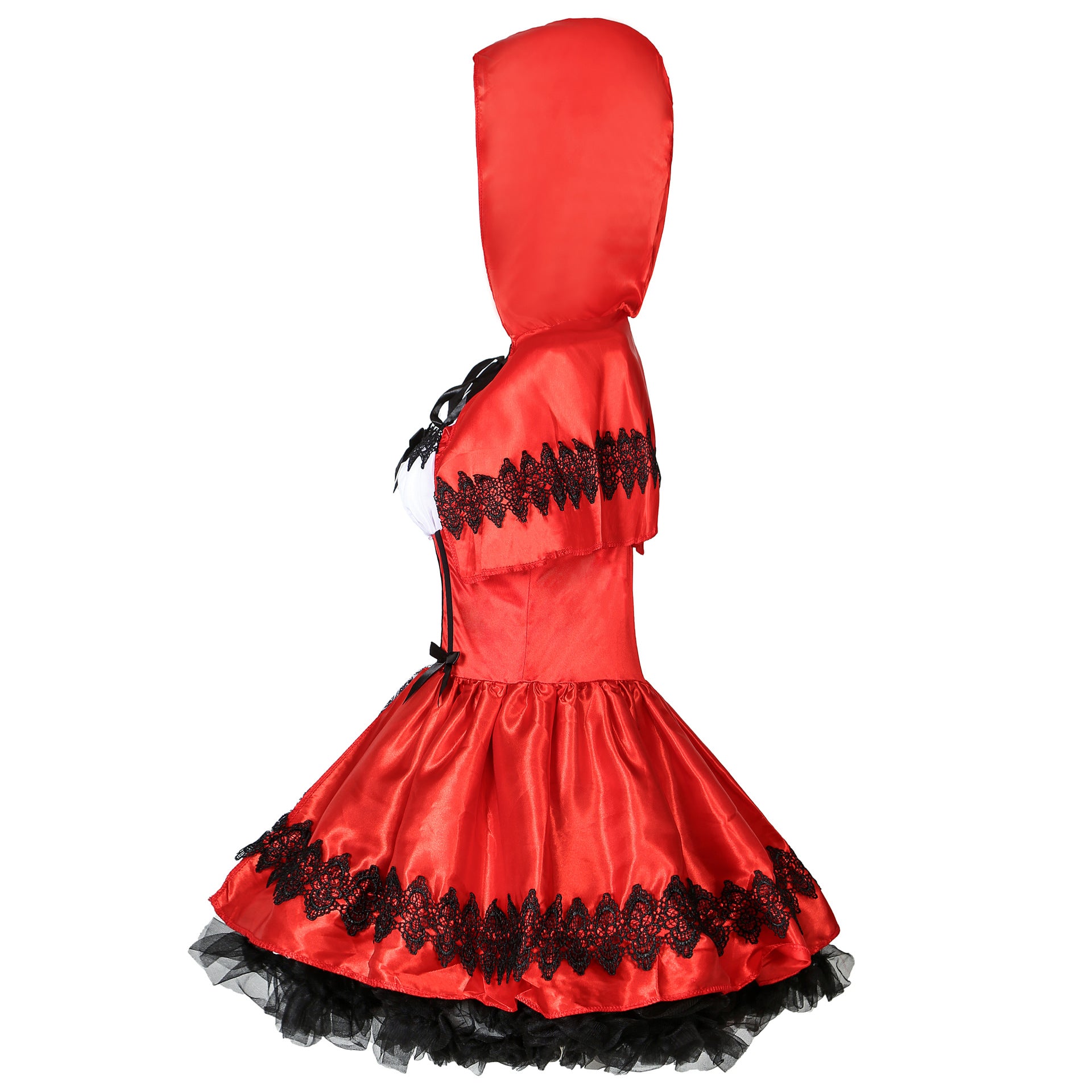 Costumes de jeu du petit chaperon rouge d'Halloween pour femmes