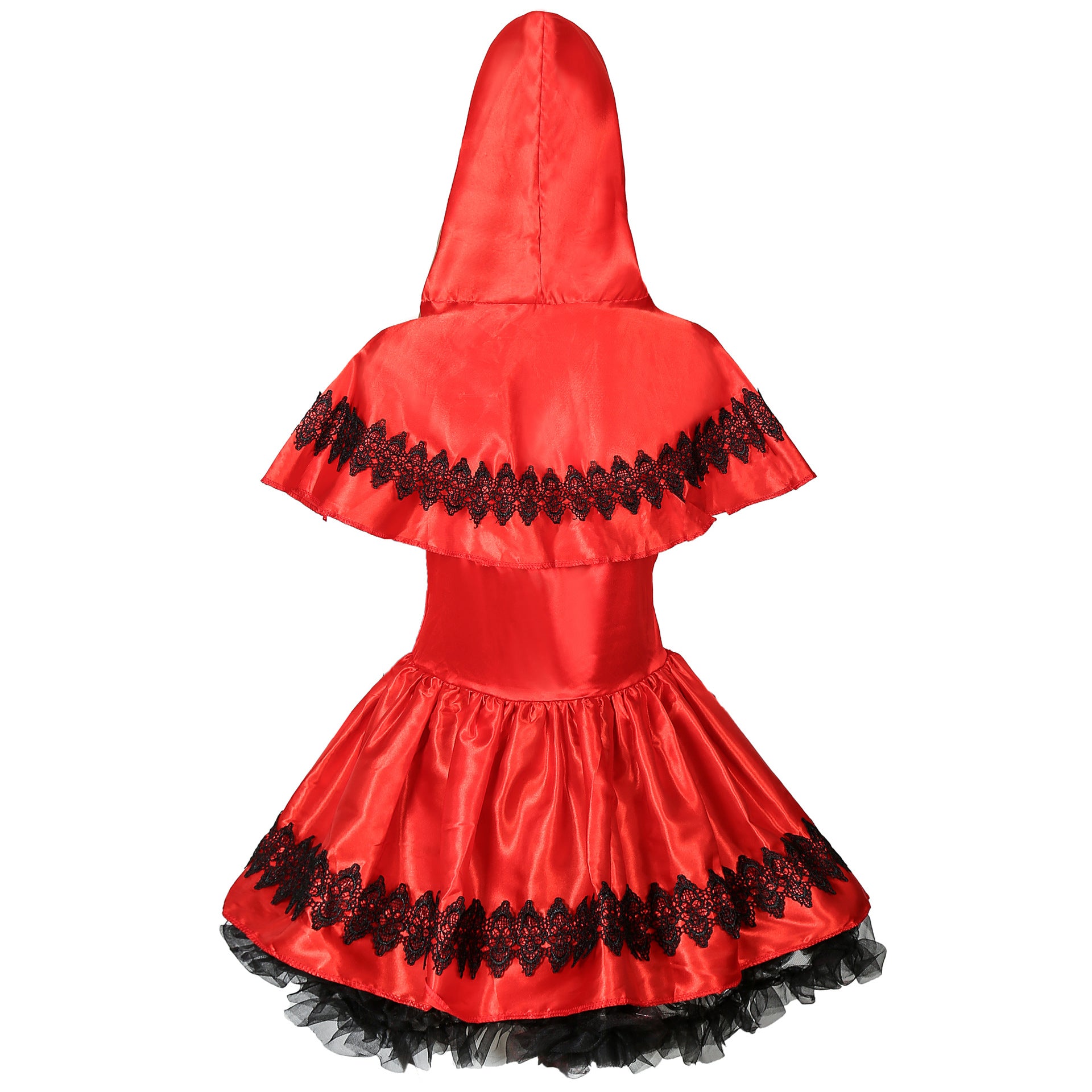 Costumes de jeu du petit chaperon rouge d'Halloween pour femmes