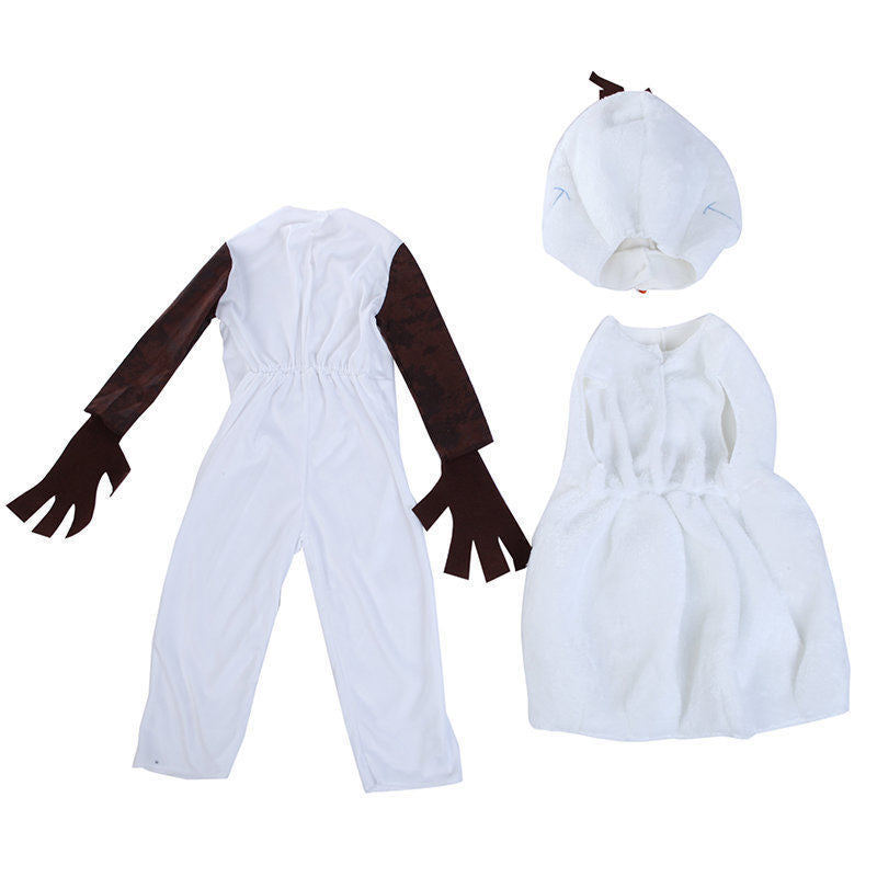 Children's Snow Treasure Role Playing Snowman Performance Show Clothing