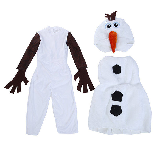 Children's Snow Treasure Role Playing Snowman Performance Show Clothing