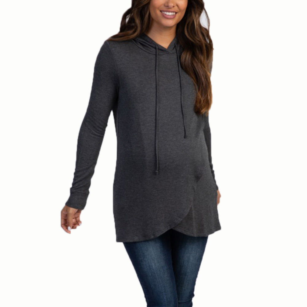 Women's Dress Long Sleeve Hooded Sweatshirt Sweaters