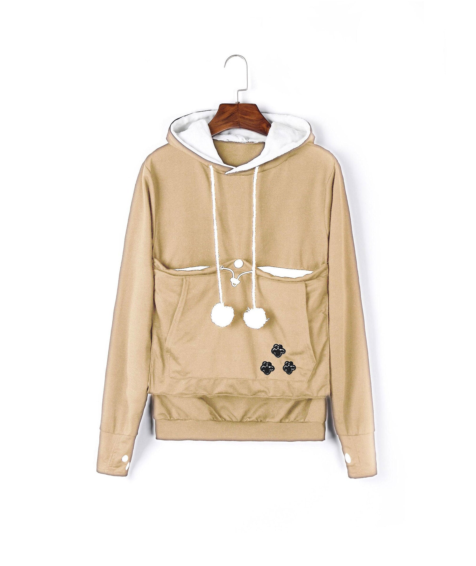 New Charming Pet Large Pocket Hooded Sweaters