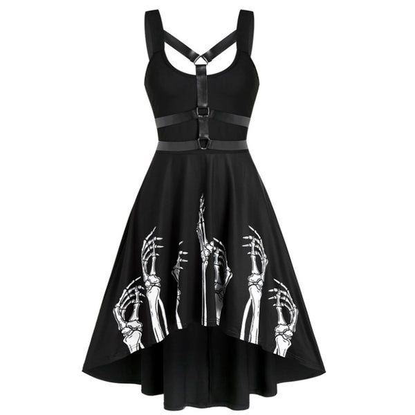 Women's Trendy Fashion Vintage Print Dress Dresses