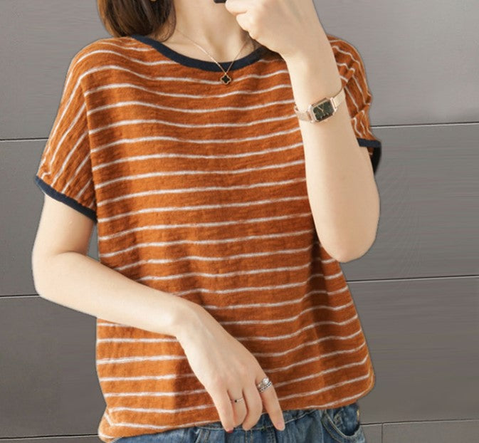 Women's Trendy Thin Versatile Slimming Bottoming Shirt Blouses