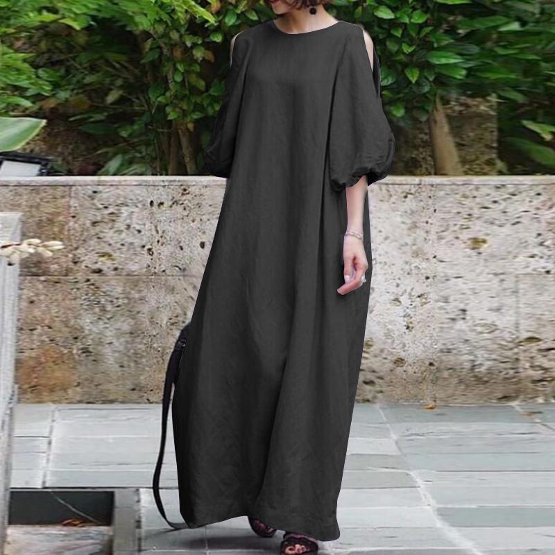 Women's Summer Puffy Elegant Half Sleeve Casual Skirts