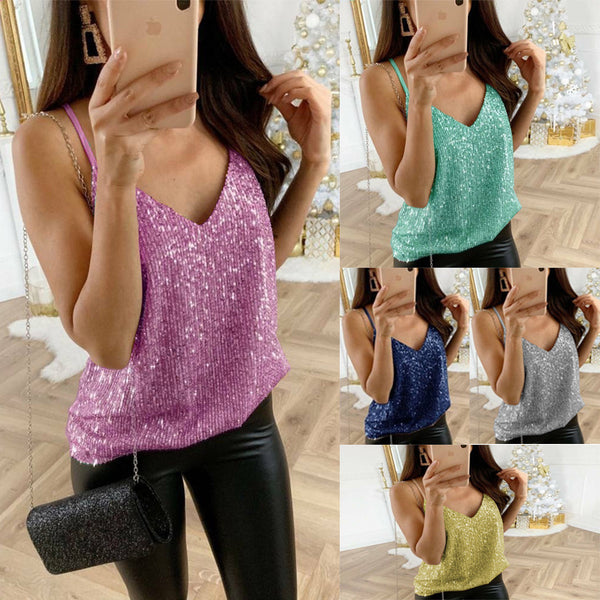 Trendy Creative V-neck Sling Casual Sexy Tops