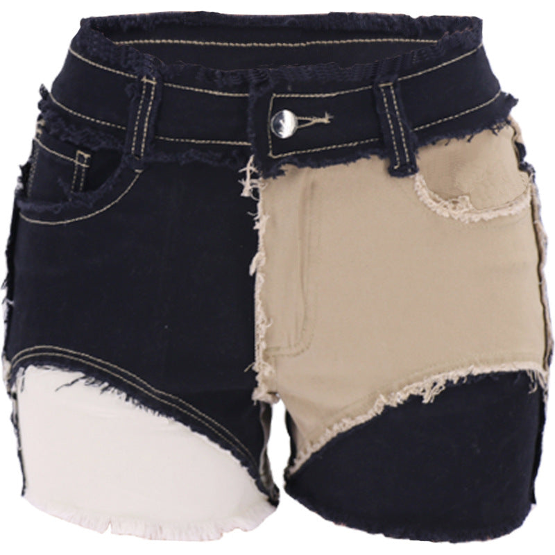 Durable Women's Spring Multi-color Elastic Denim Jeans