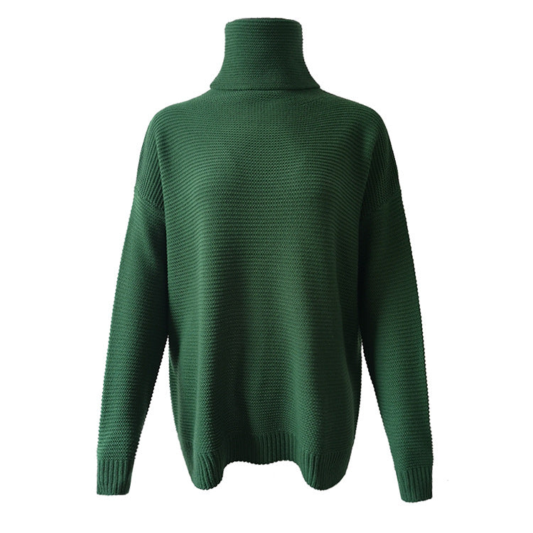 Women's Thick Long Sleeve Turtleneck Pullover Sweaters