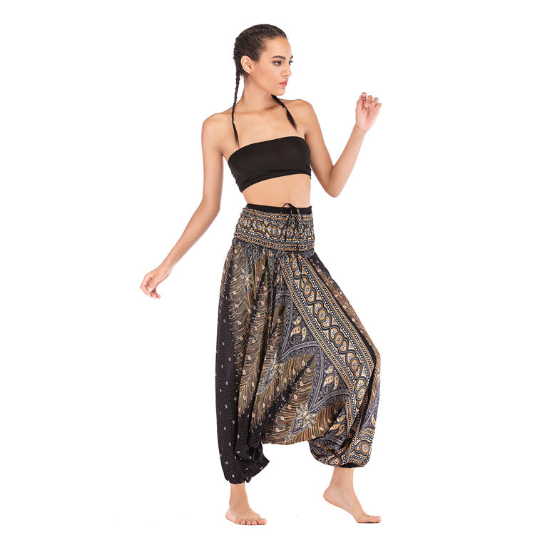 Glamorous Elegant Casual Yoga Big Bohemian Pants