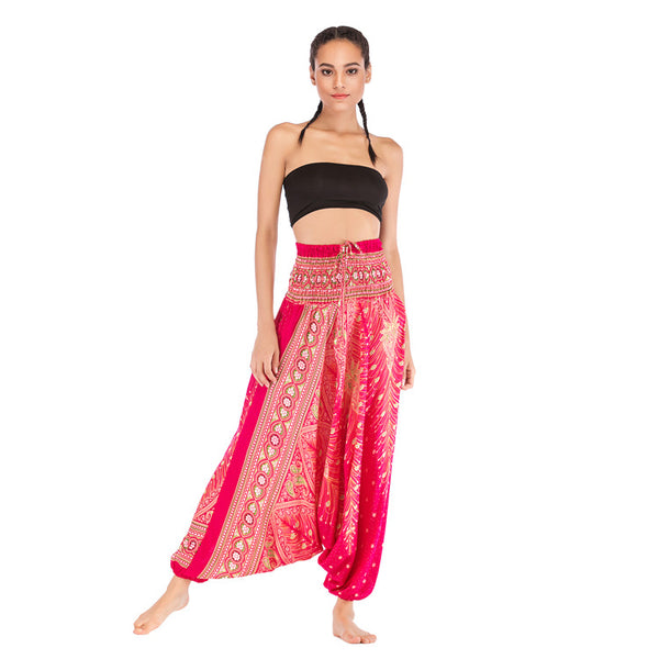 Glamorous Elegant Casual Yoga Big Bohemian Pants