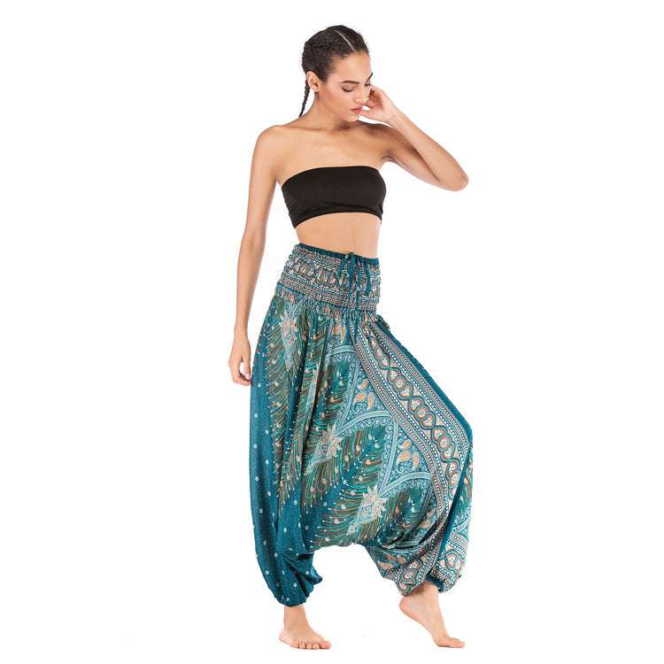 Glamorous Elegant Casual Yoga Big Bohemian Pants