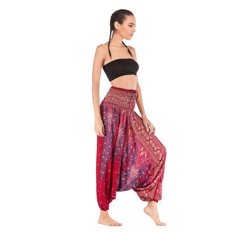 Glamorous Elegant Casual Yoga Big Bohemian Pants