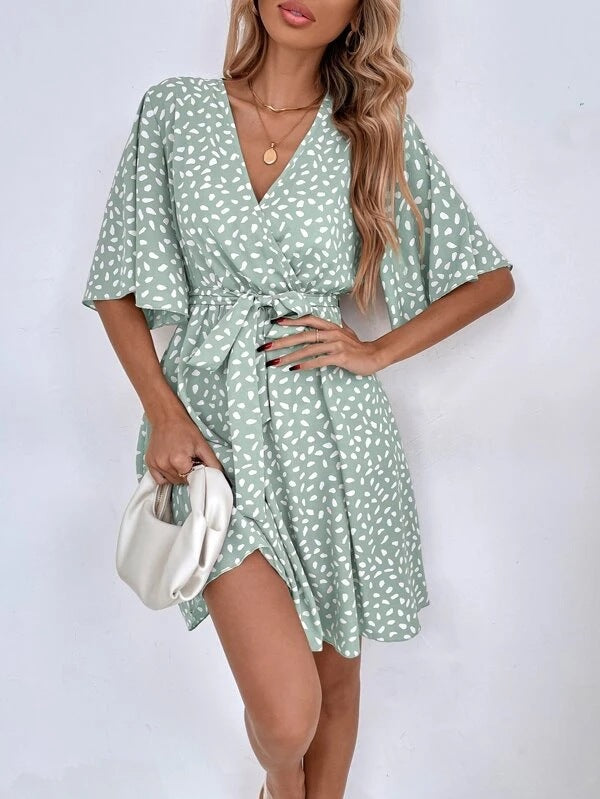 Women's Versatile Summer Sleeve Dress For Dresses