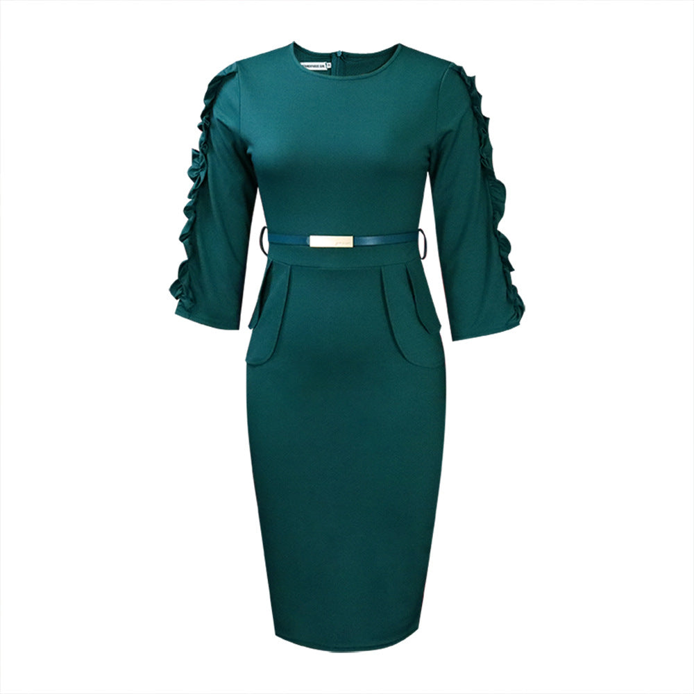 Stylish Graceful Women's Temperament Commute Dress Dresses