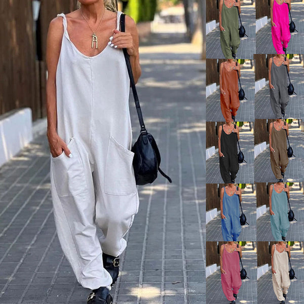 Schöne, glamouröse, attraktive, kreative Sommer-Jumpsuits für Damen