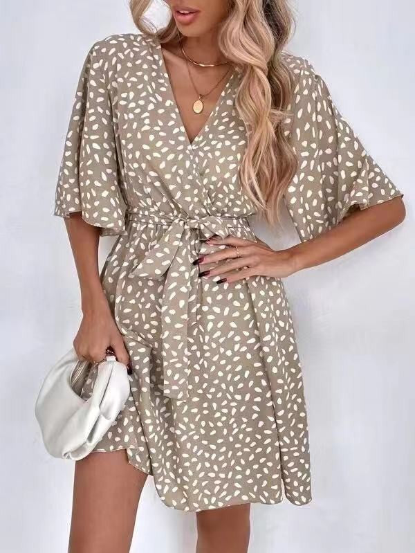 Women's Versatile Summer Sleeve Dress For Dresses