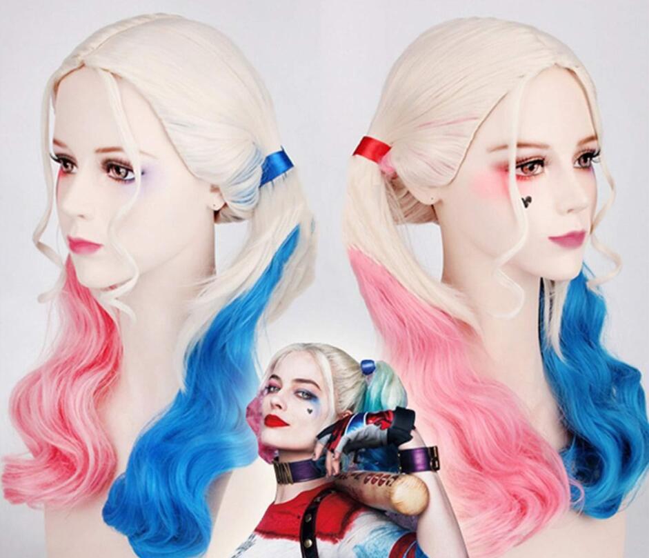 Halloween Suicide Squad Costumes de clown Harley Quinn