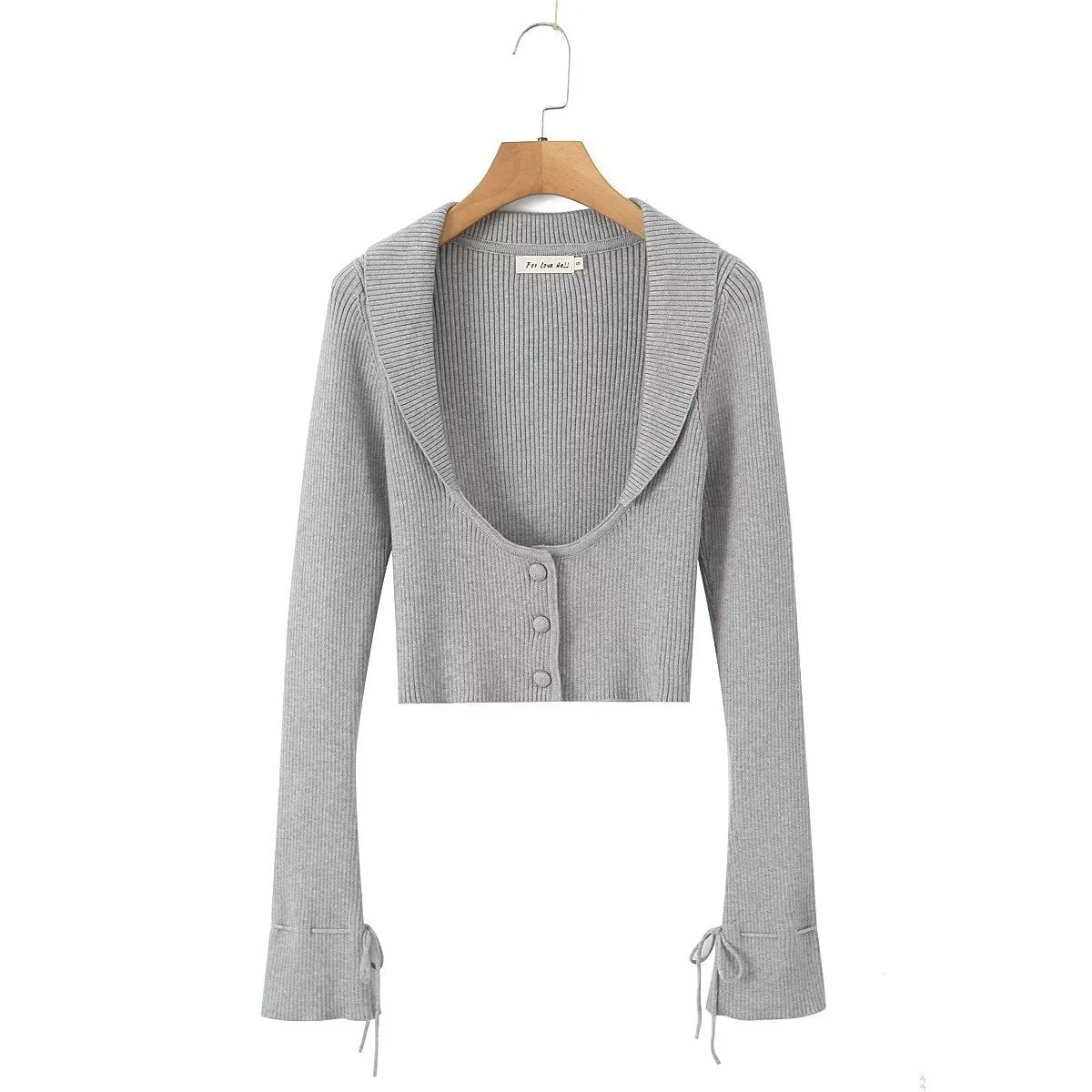 Women's Gentle Knitted Three-piece Lapel Long-sleeved Color Suits