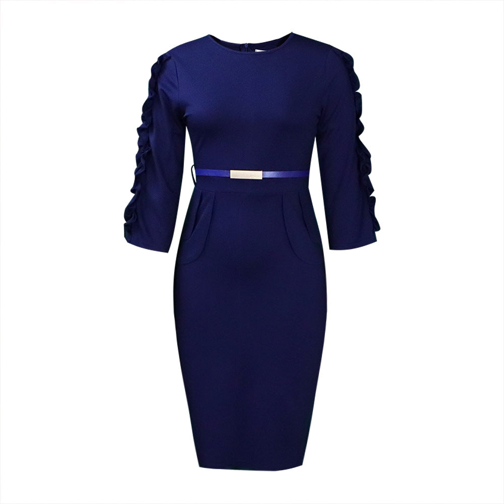 Stylish Graceful Women's Temperament Commute Dress Dresses