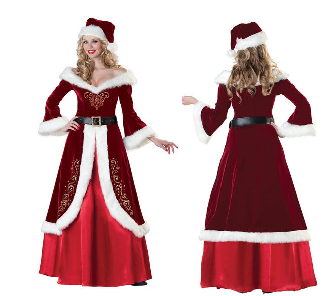 Women's Old Couple Retro Court Dress Fancy Costumes