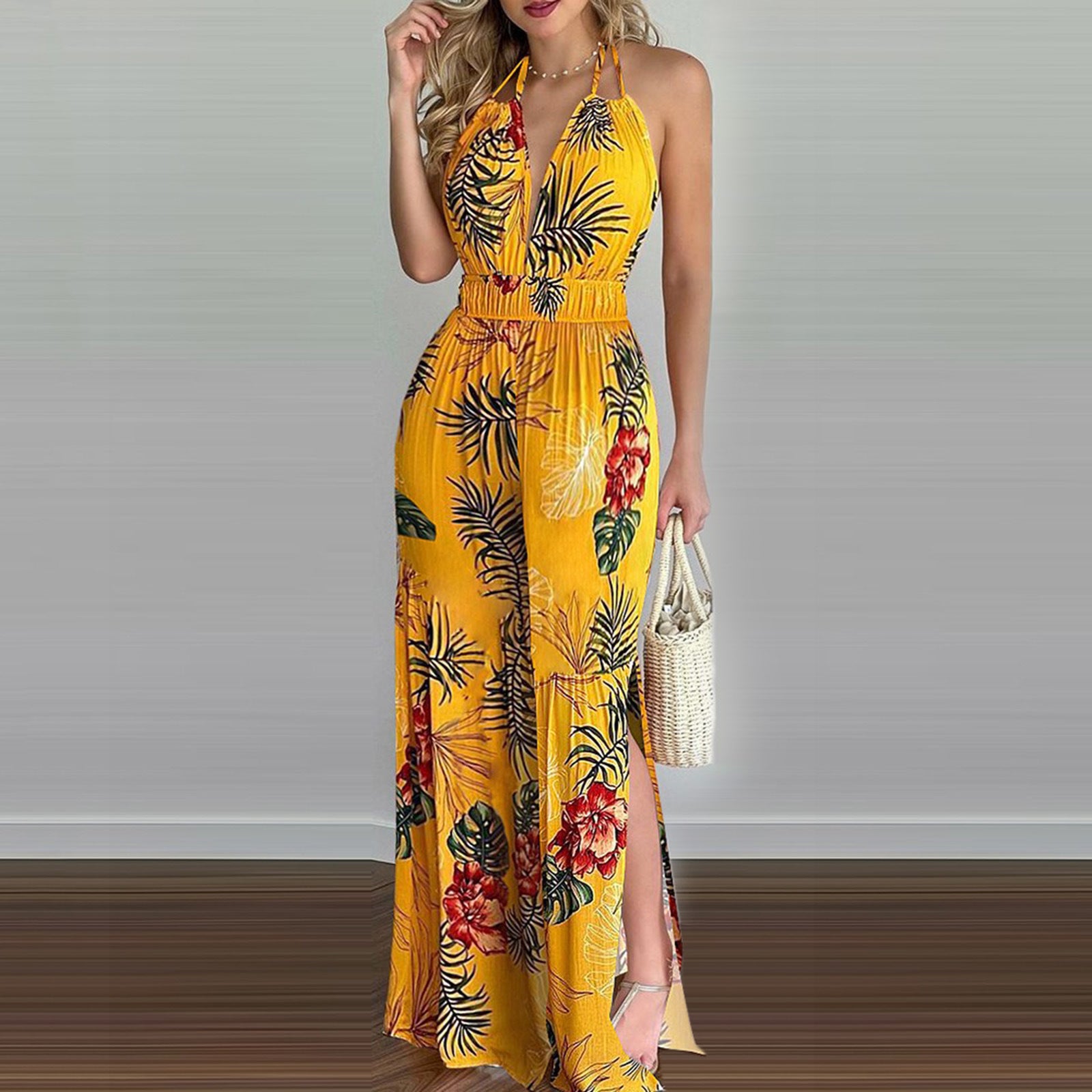 Women's Beautiful New Digital Printing Colorful Dresses