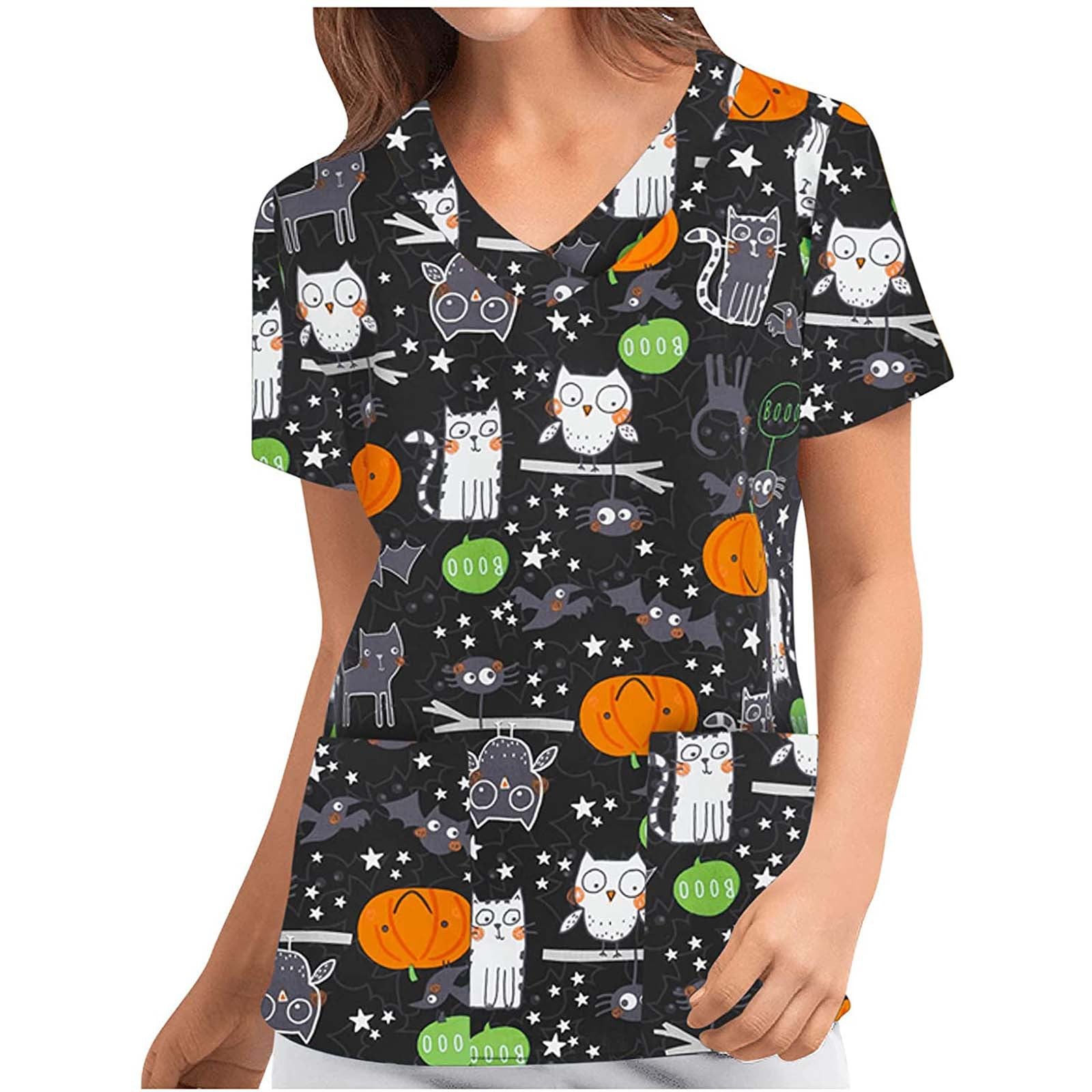 Digital Printing Halloween Sleeve Cloth For Tops