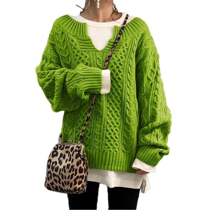 Beautiful Stylish Pretty Hemp Pattern Casual Sweaters