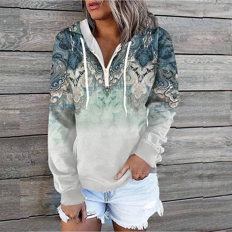 Literary Retro Style Hoodie Hipster Warm Sweaters