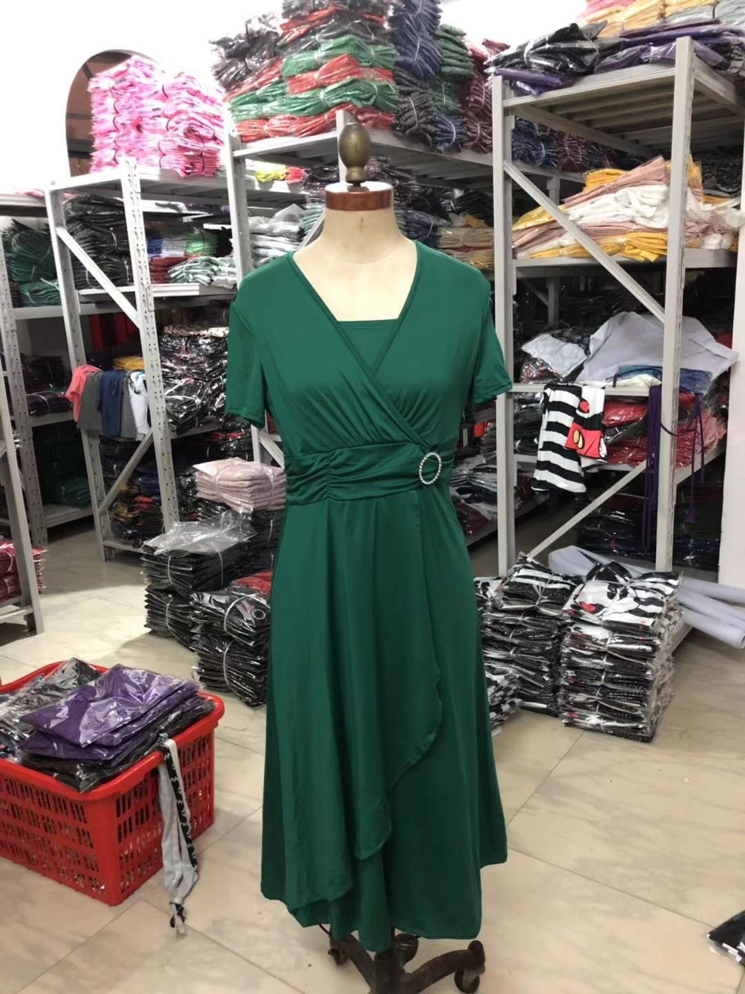 Sexy asymmetrische, große, schwingende, mittellange Kleider mit V-Ausschnitt und hoher Taille für Damen