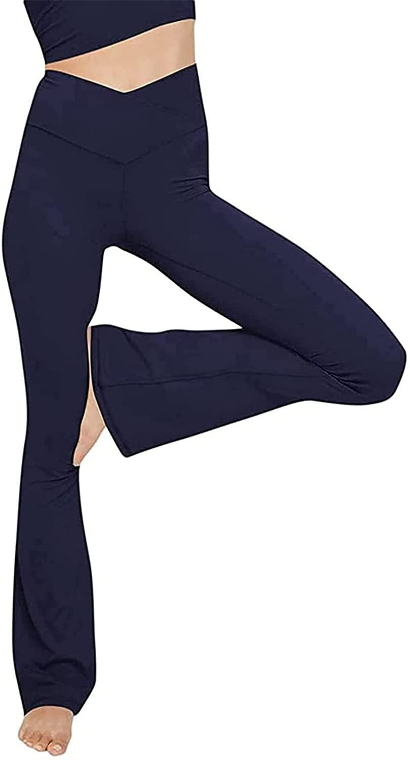 High Waist Slim-fit Solid Color Casual Pants