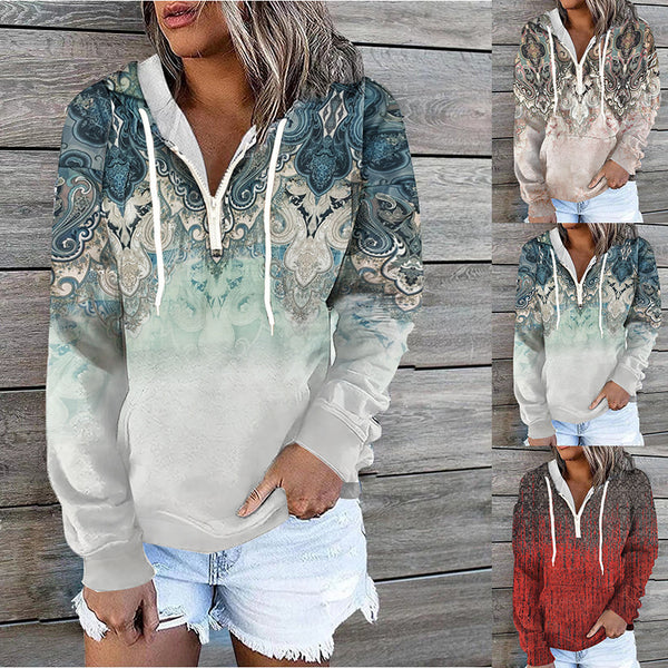 Literarischer Retro-Stil Hoodie Hipster warme Pullover