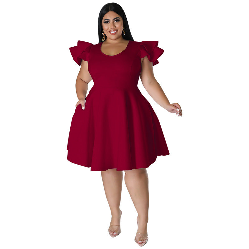 Großes, formelles Swing-Kleid für Damen. Selbstproduzierte Kleider