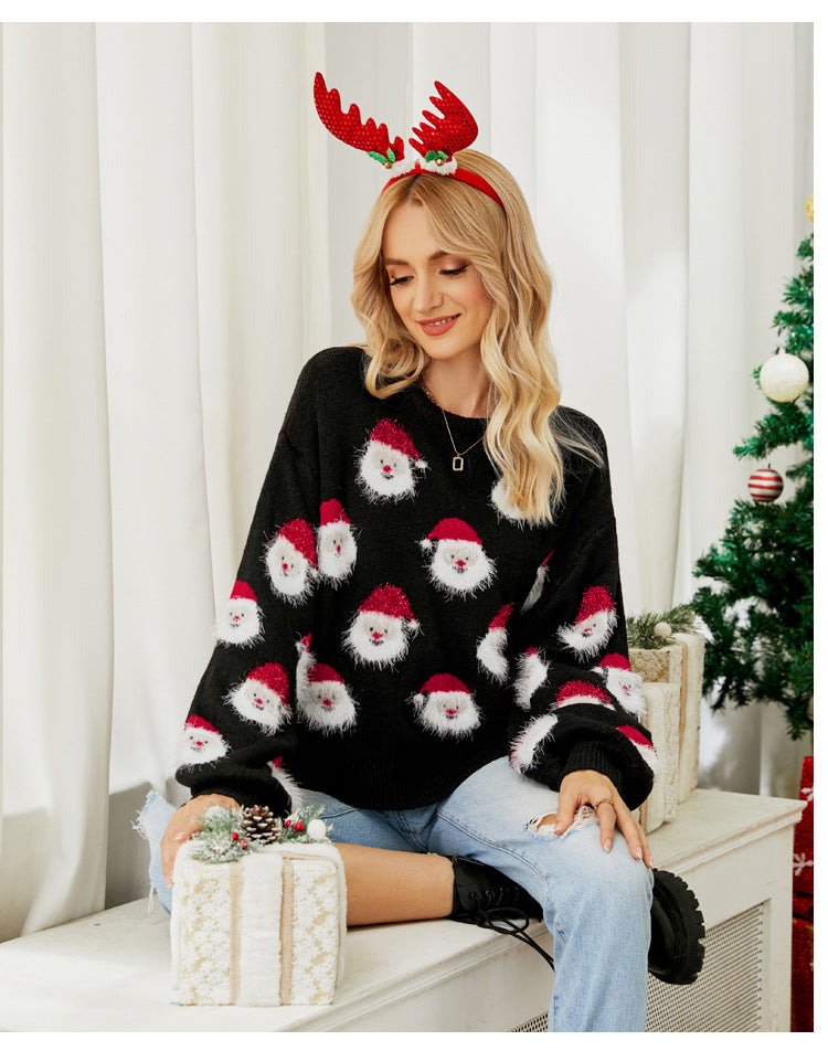 Pretty Elegant Women's Christmas Man's Pullover Sweaters