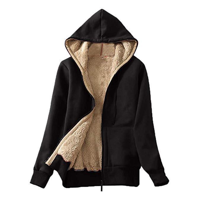 Women's Comfortable Classy Large Plush Hooded Sweaters