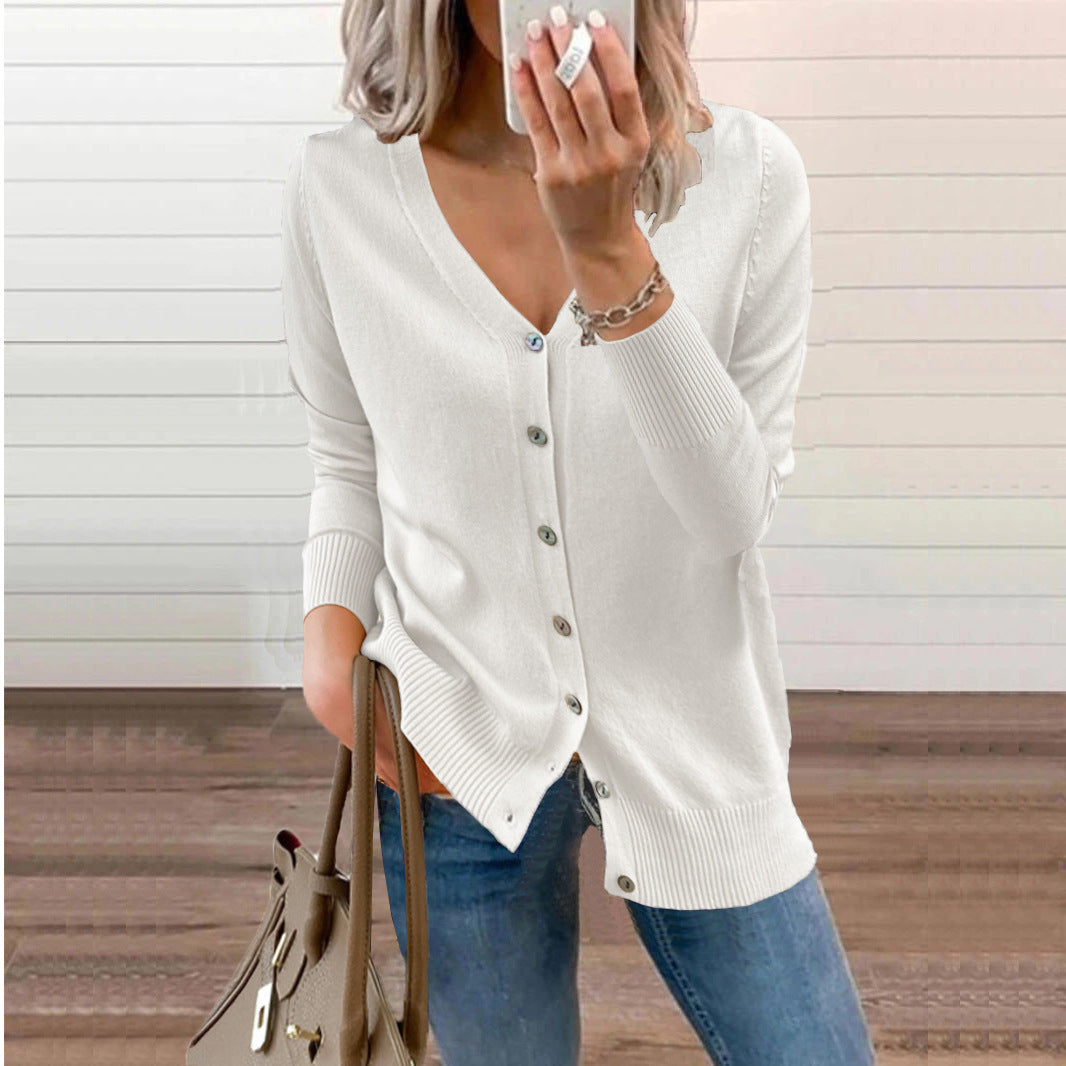 Women's Classic Glamorous Knitted Loose Outer Blouses