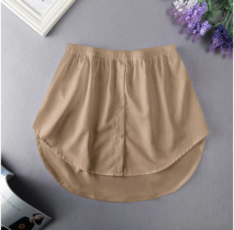 All-matching Fake Hem Bandage Inner Wear Skirts