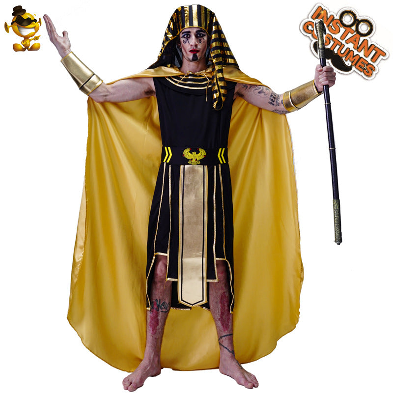 Men's Adult Egypt Stage Wear Pharaoh Masquerade Costumes