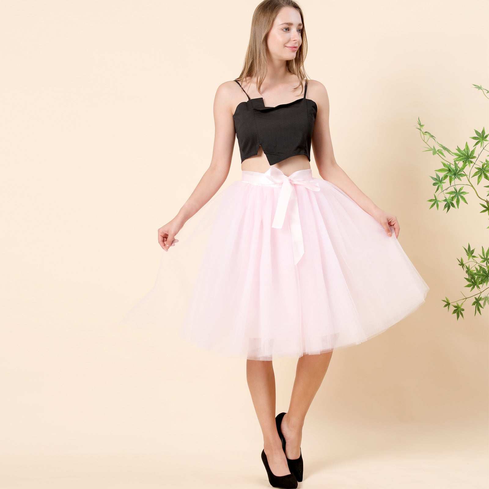 Multi-layer Tulle Gauzy Dance Pettiskirt Gauze Skirts