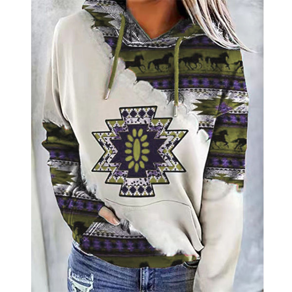 Classic Women's Creative Attractive Glamorous Print Sweaters