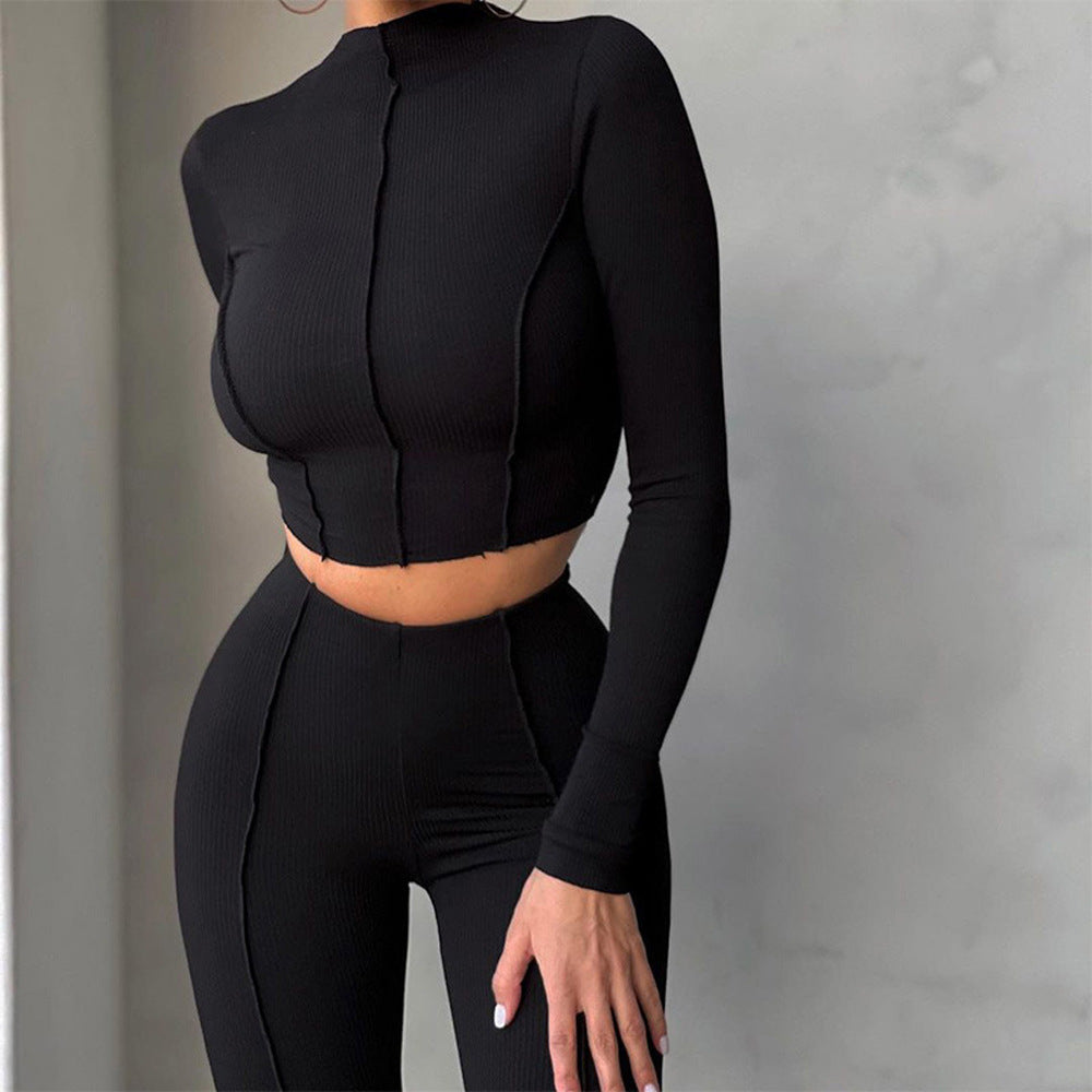 Women's High Waist Slim Fit Breathable Casual Suits