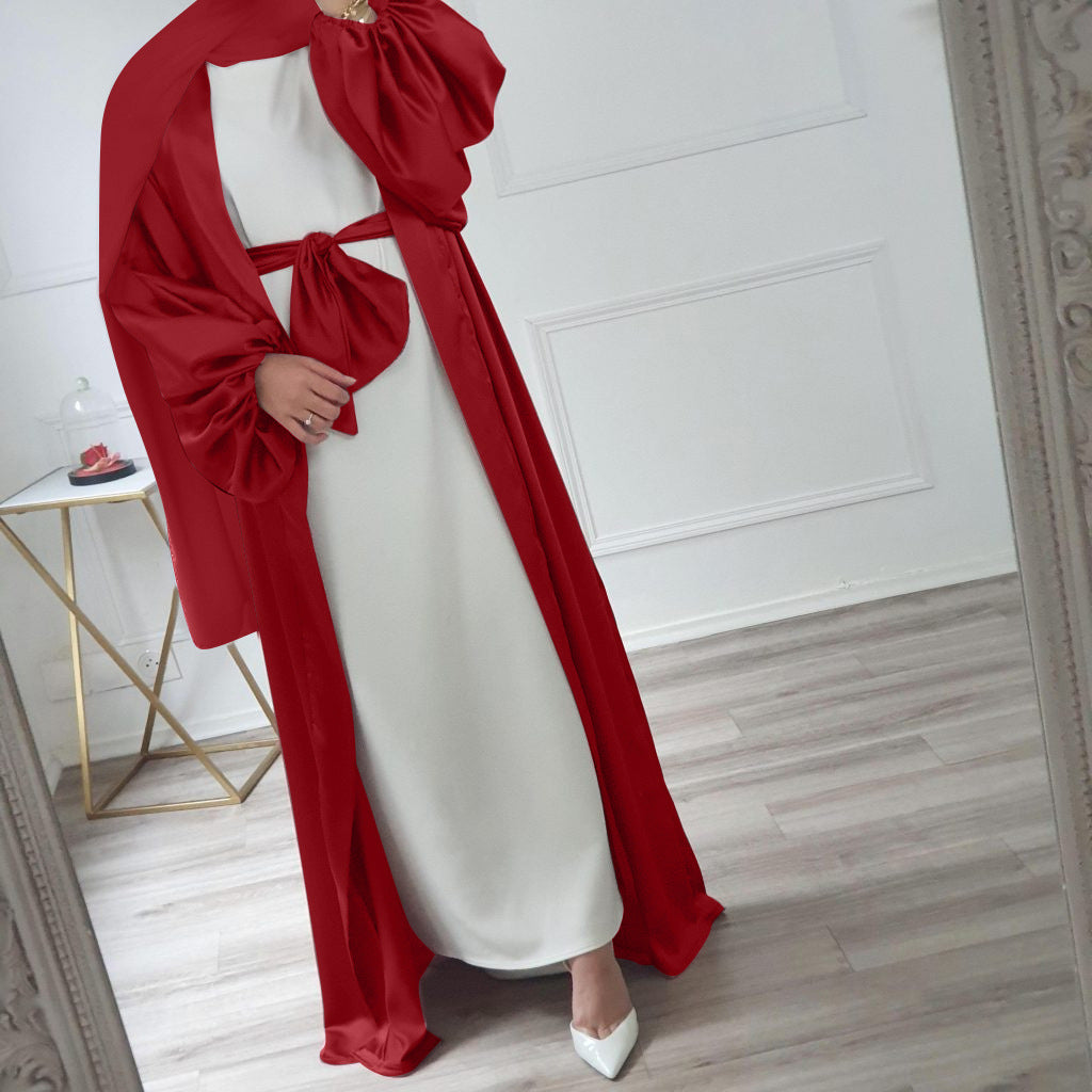 Classic Casual Puff Sleeve Summer Elegant Dresses