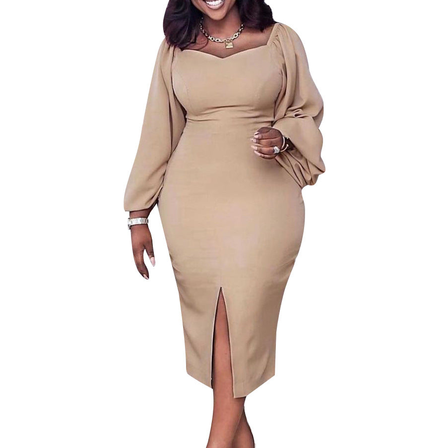 Versatile Women's Elegant Pleated Pencil Dress Skirts