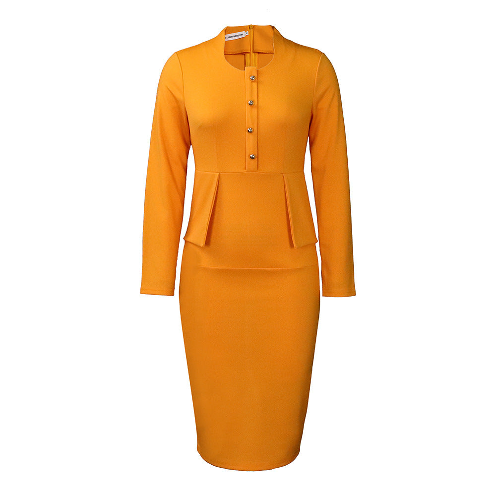 Attractive Women's Temperament Commute Pencil Dress Skirts