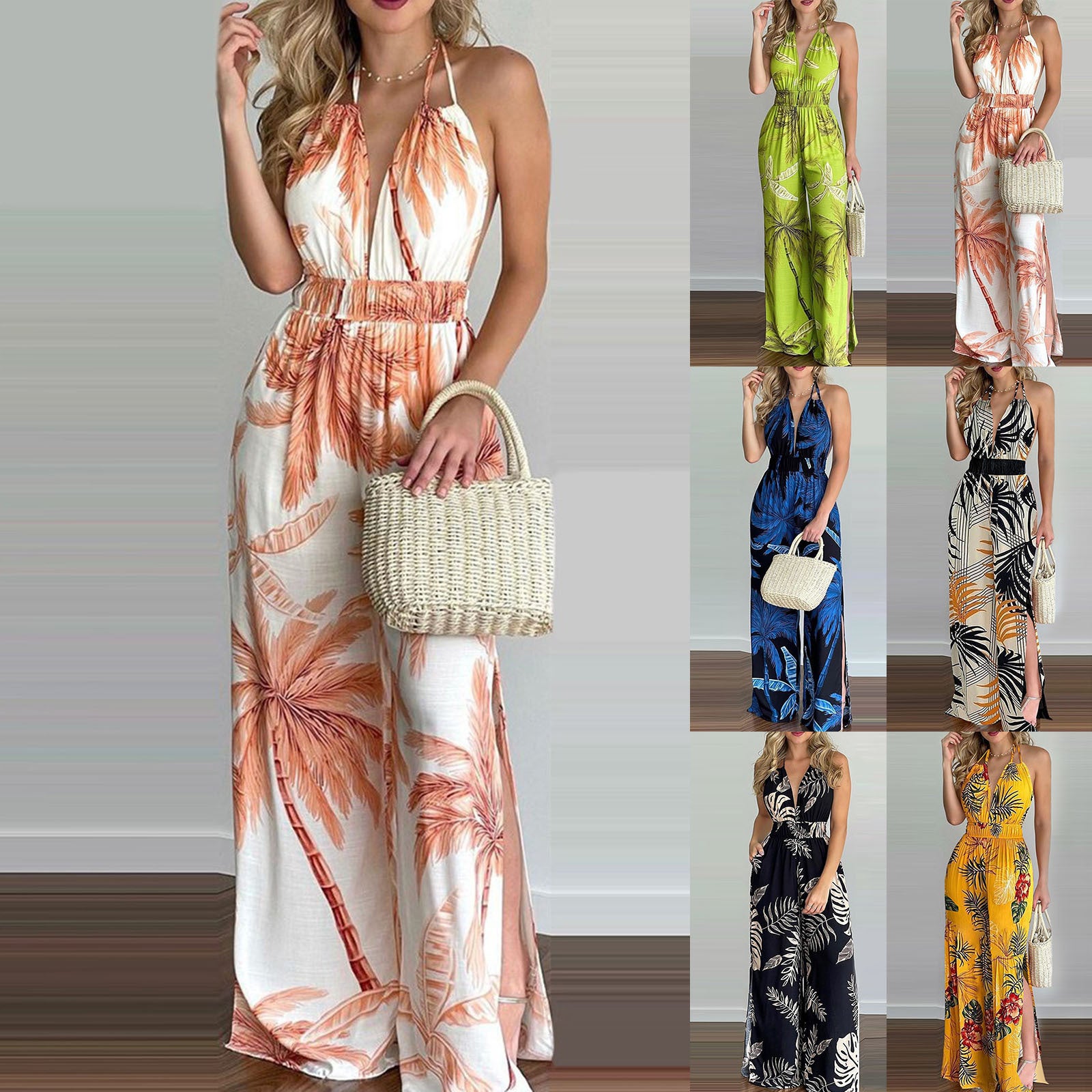 Women's Beautiful New Digital Printing Colorful Dresses