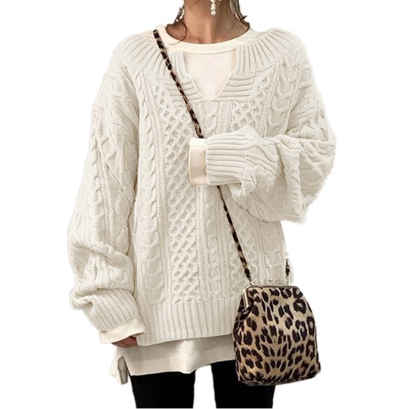 Beautiful Stylish Pretty Hemp Pattern Casual Sweaters