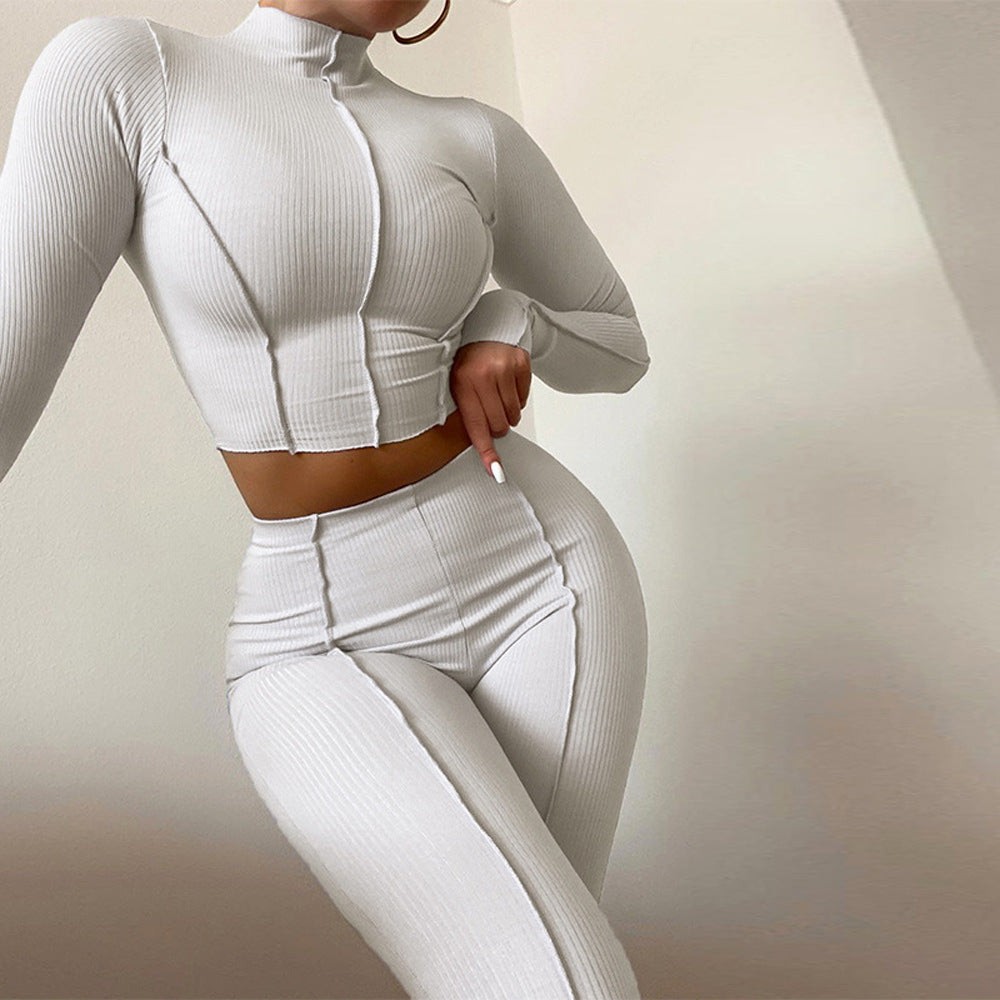 Women's High Waist Slim Fit Breathable Casual Suits