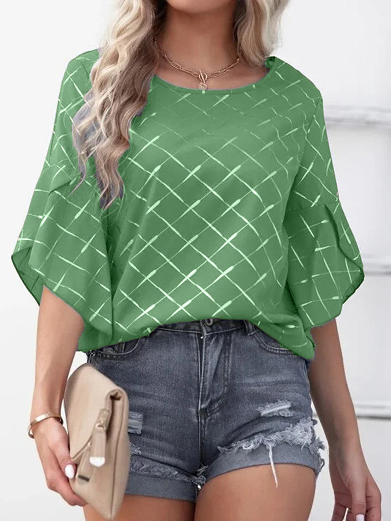 Women's Innovative Cool Loose Ruffle Sleeve Blouses