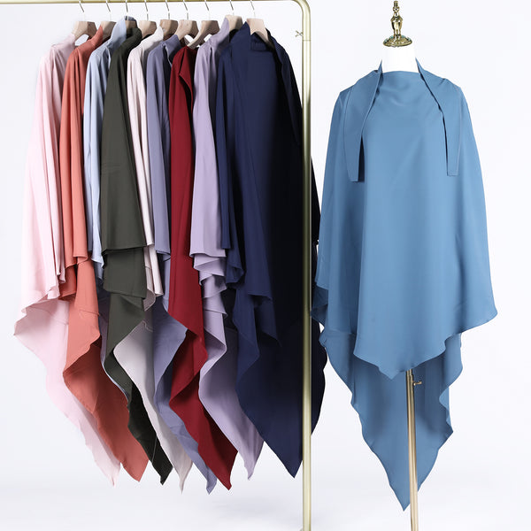 Robes turques sans manches à col rond pour femmes, couleur unie